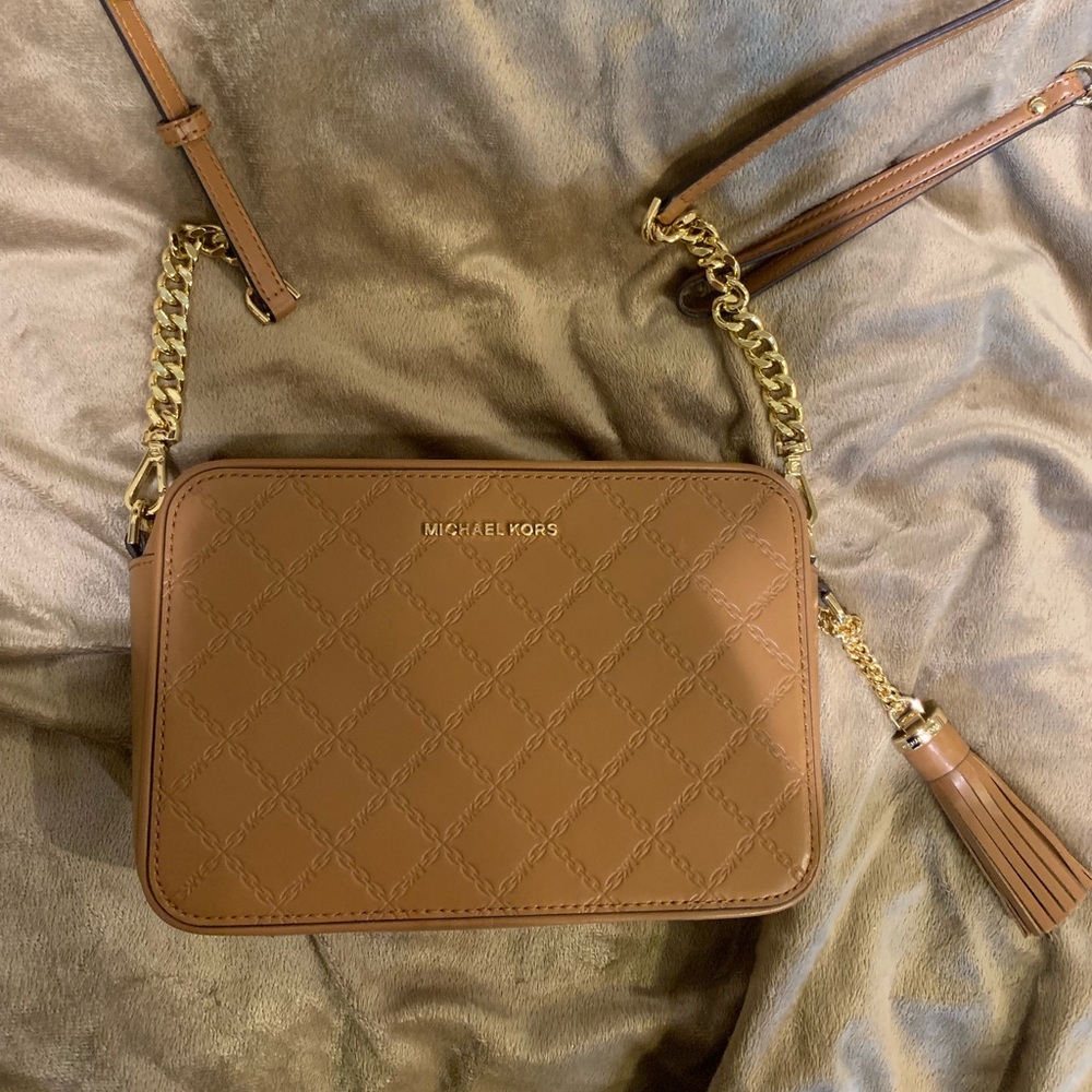 MK CROSSBODY WITH MATCHING PHONE CASE/WALLET